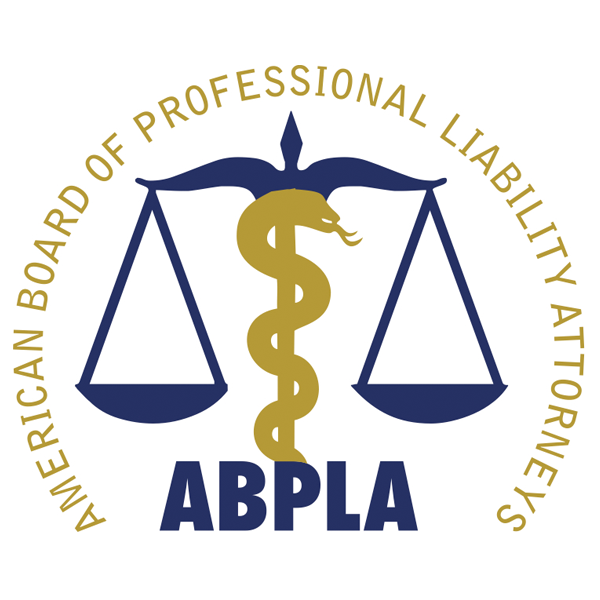 Medical Professional Liability Board Certification by the ABPLA Logo