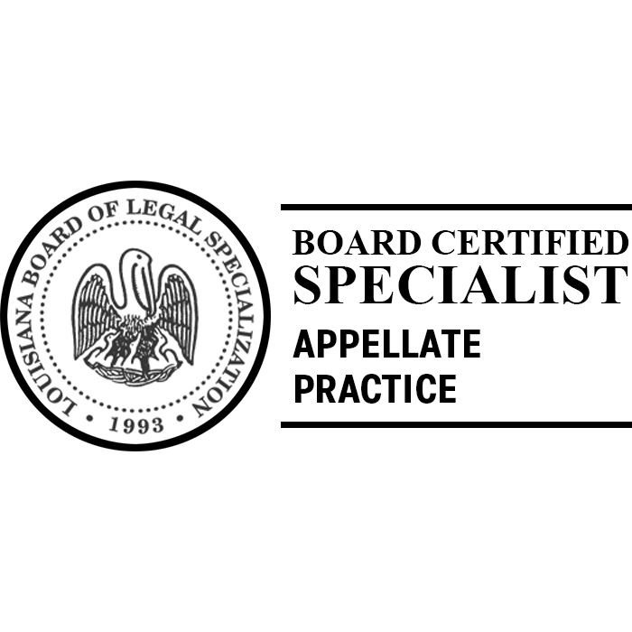 Appellate Practice Board Certification in Louisiana Logo