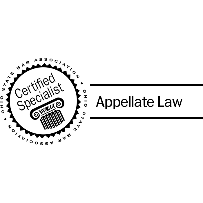 Appellate Law Board Certification by the Ohio Bar Logo