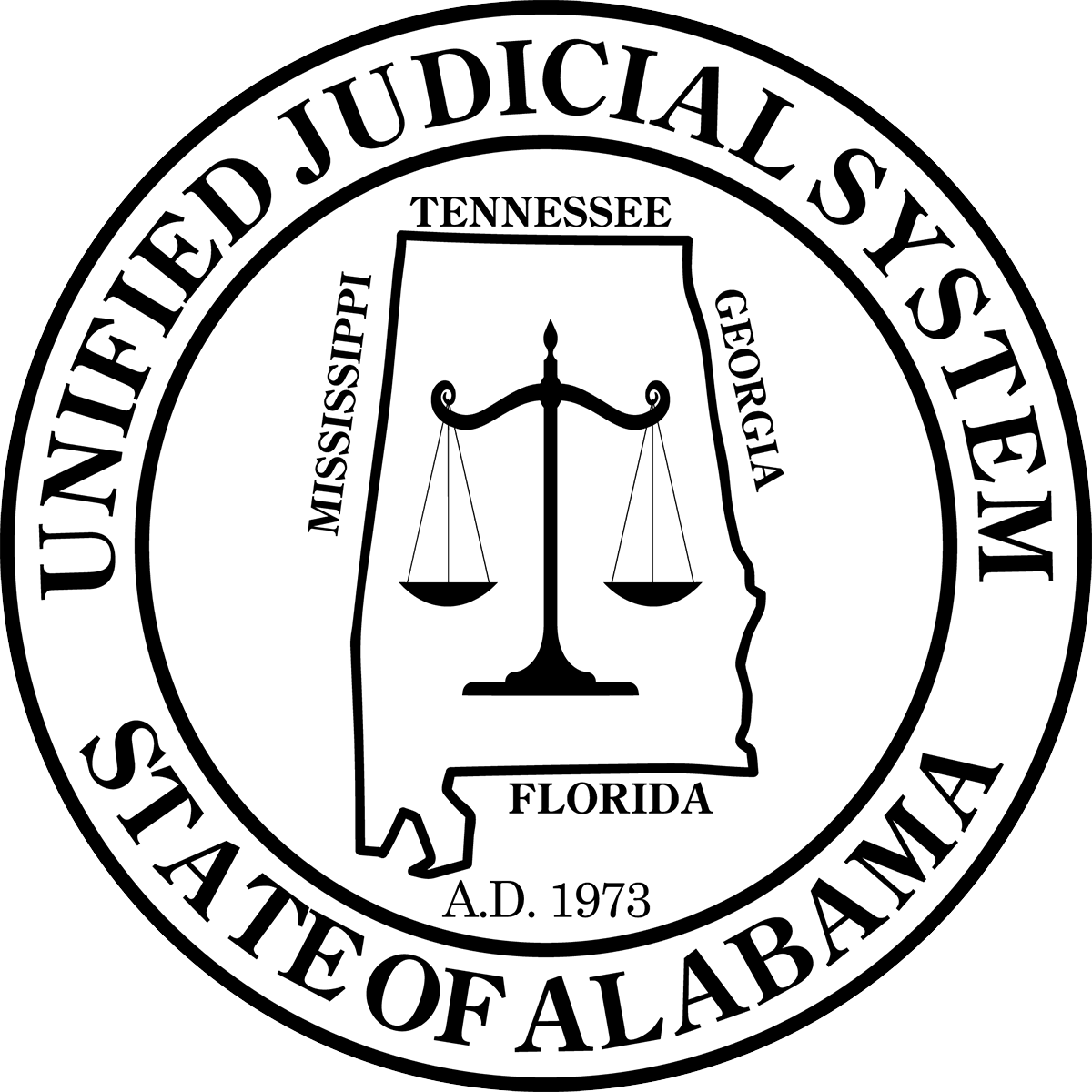 Alabama Judicial system Logo