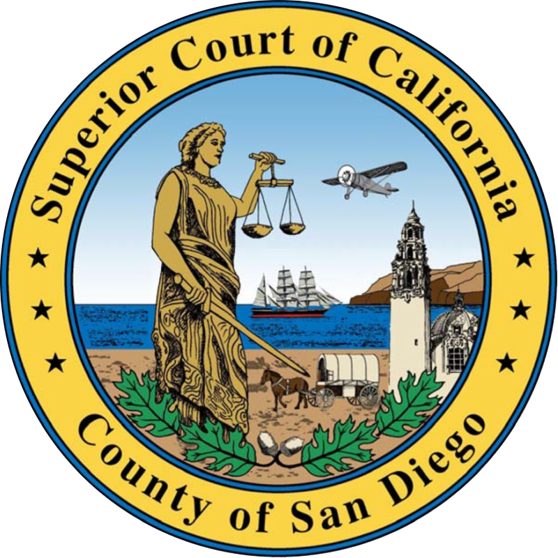 Superior Court of California, County of San Diego Logo