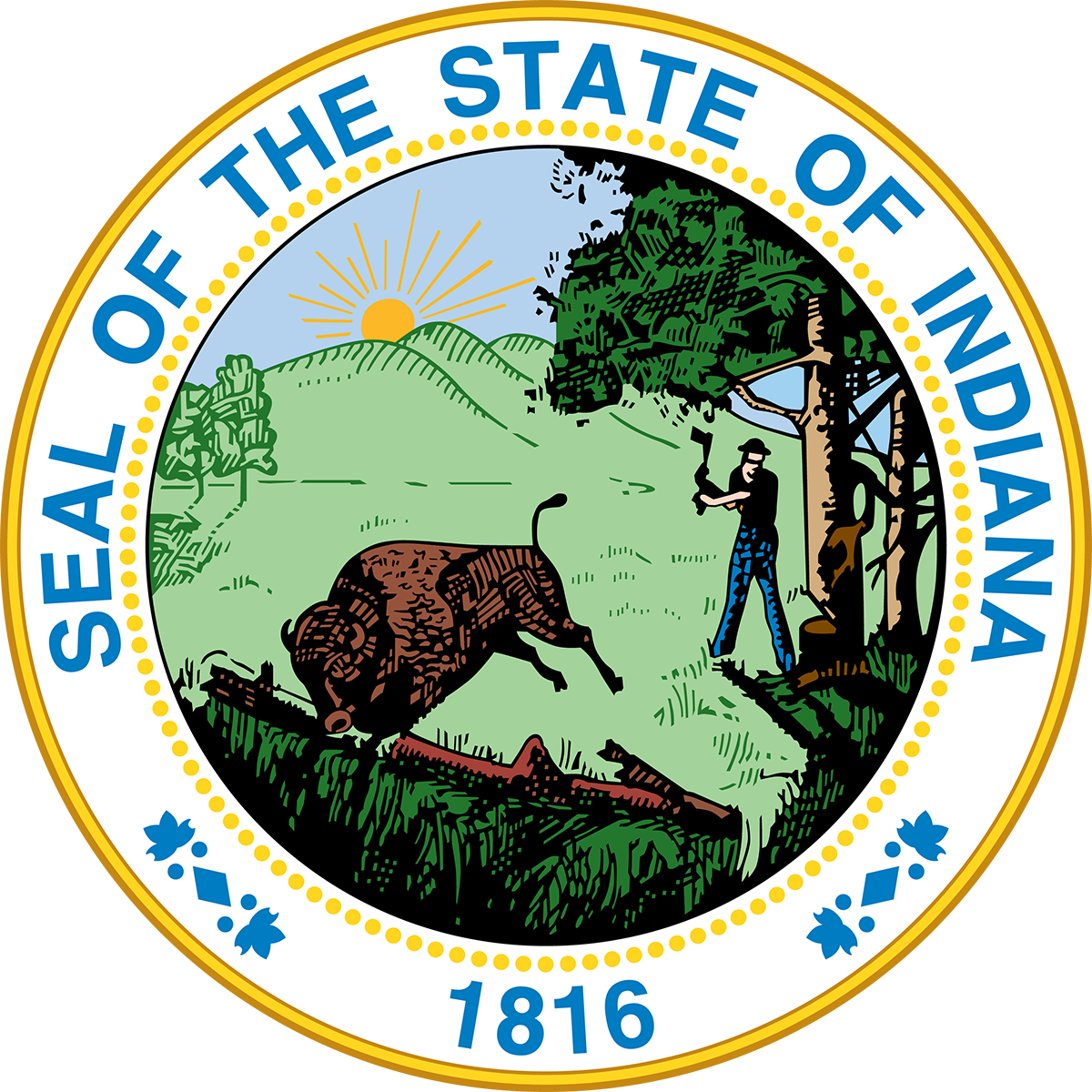 Indiana Judicial Branch Logo