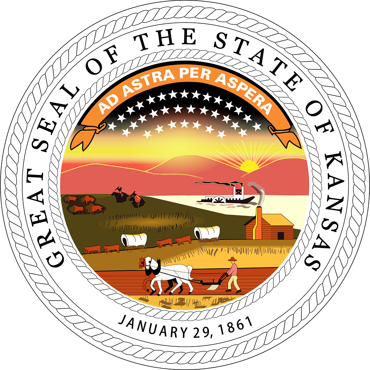 Kansas State Legislature Logo